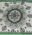 (image for) Premium Infinity Print Scarf S0049 Green