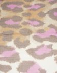 (image for) Premium Square Print Scarf S0050 Pink Brown
