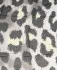 (image for) Premium Square Print Scarf S0050 Yellow Black