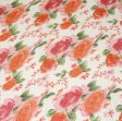 (image for) Premium Floral Print Scarf S0071 Red