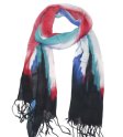 (image for) Premium Pattern Print Scarf S0074 Black