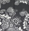 (image for) Premium Pattern Print Scarf S0080 Black