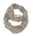 (image for) Premium Infinity Print Scarf S0089 Brown