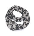 (image for) Premium Infinity Print Scarf S0095 Black