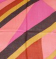 (image for) Premium Strip Print Scarf S0099 Pink