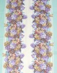 (image for) Premium Floral Print Scarf S0102 Tiffany Blue