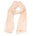 (image for) Premium Strip Print Scarf S0107 Orange