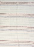 (image for) Premium Strip Print Scarf S0110 White