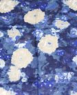 (image for) Premium Floral Print Scarf S0115 Blue