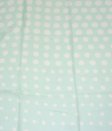 (image for) Premium Dot Print Scarf S0118 Tiffany Blue