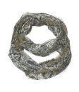 (image for) Premium Infinity Print Scarf S0119 Army Green