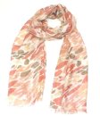 (image for) Premium Animal Print Scarf S0125 Orange