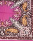(image for) Premium Wool Blend Print Scarf S0136 Pink