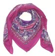 (image for) Premium Wool Blend Print Wrap S0143 Pink