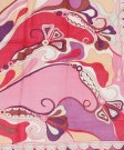 (image for) Premium Wool Blend Print Scarf S0148 Red