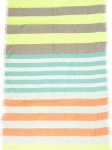 (image for) Premium Strip Print Scarf S0150 Blue