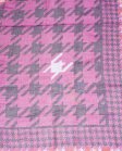 (image for) Premium Square Print Scarf S0152 Fuchsia Red