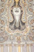 (image for) Premium Pattern Print Scarf S0154 Black