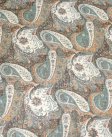 (image for) Premium Paisley Floral Print Scarf S0156 Green