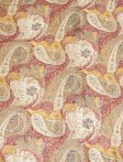 (image for) Premium Paisley Floral Print Scarf S0156 Brown