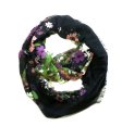 (image for) Premium Print Scarf S0157 Black