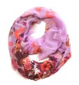 (image for) Premium Infinity Print Scarf S0157 Pink
