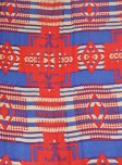 (image for) Premium Strip Print Scarf S0158 Red