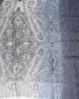 (image for) Premium Pattern Print Shawl S0162 Navy