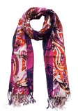 (image for) Premium paisley print scarf #s0603-1