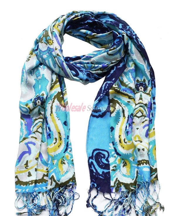 (image for) Premium paisley print scarf #s0603-2