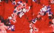 (image for) Premium flower print scarf #s0609-1