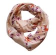 (image for) Infinity flower print scarf#s0626-1