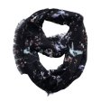 (image for) Infinity flower print scarf#s0626-3