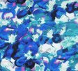 (image for) Premium flower print scarf #s0635-1