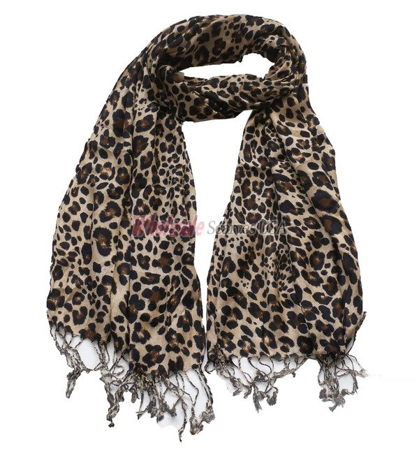 (image for) Premium animal print scarf # s0637-2