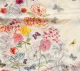 (image for) Premium flower print scarf #s0644-1