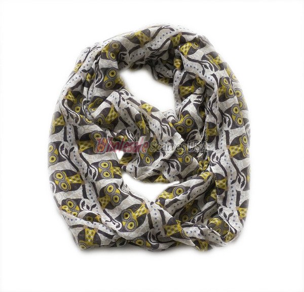 (image for) Infinity animal print scarf#s0652-2
