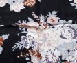 (image for) Premium flower print scarf #s0679-1