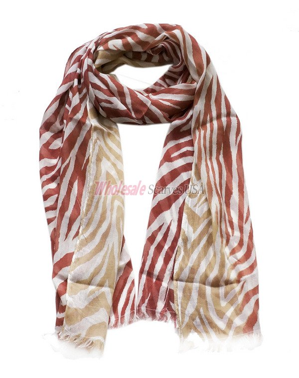 (image for) Premium animal print scarf # s0694-1