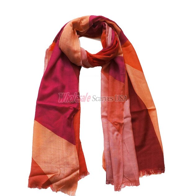 (image for) Premium other print scarf #s0706-1