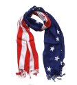 (image for) Premium flag print scarf#s0717-1