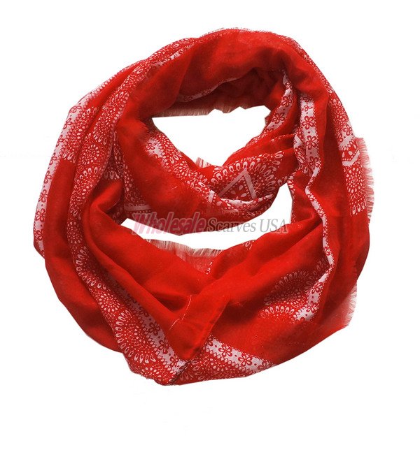 (image for) Infinity other print scarf#s0725-2