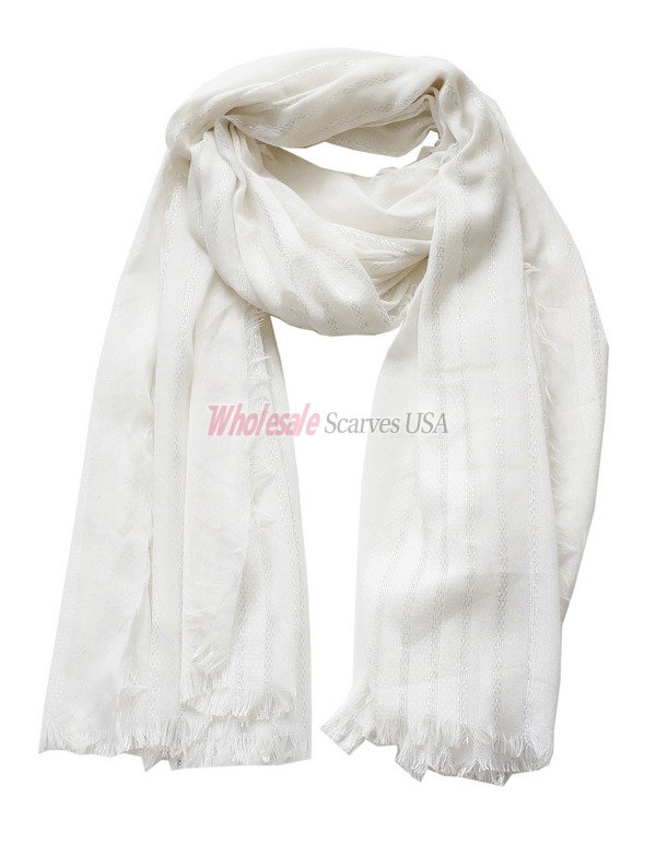 (image for) Premium stripe print scarf#s0729-1