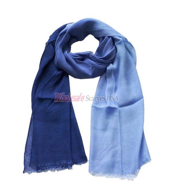 (image for) Premium gradient print scarf #s0738-3