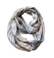 (image for) Premium stripe print scarf#s0742-1