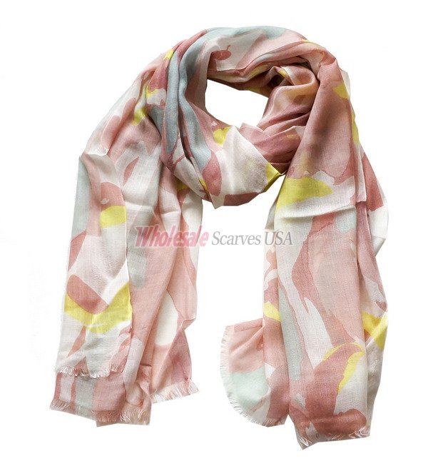 (image for) Premium other print scarf #s0746-1