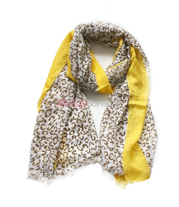 (image for) Premium animal print scarf # s0747-2