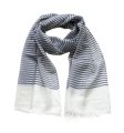 (image for) Premium stripe print scarf#s0751-1