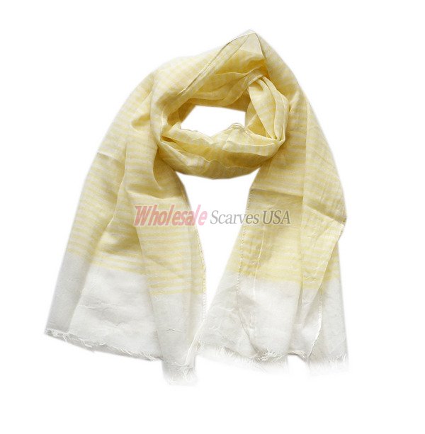 (image for) Premium stripe print scarf#s0751-2