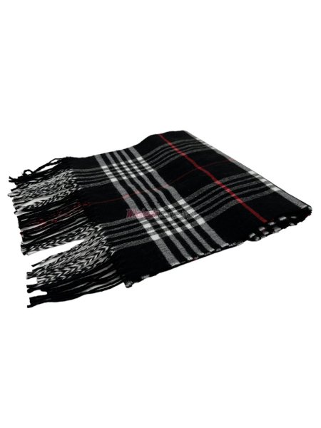 (image for) Woven Classic Scarf A67 Black 12-pack